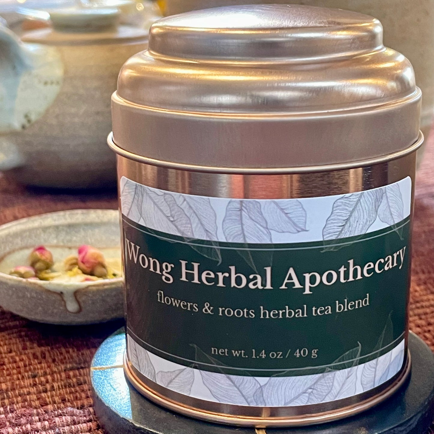 Flowers & roots herbal tea blend