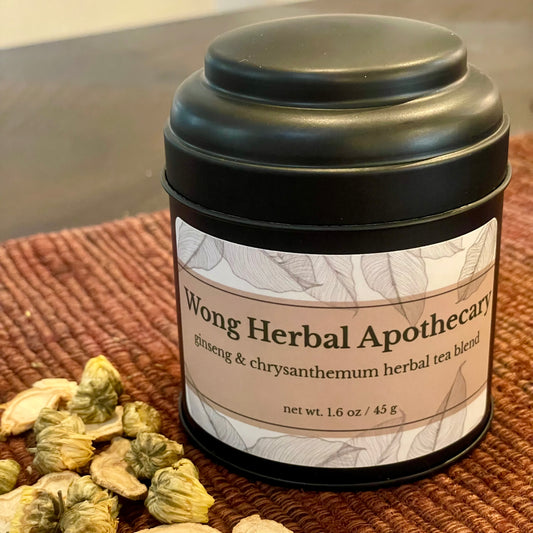 Ginseng & chrysanthemum herbal tea blend